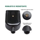 Presa Elettrica 2P+T Bipasso 10/16A 250V Nero XSL1083N