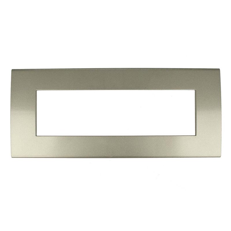 SANDASDON Placca Flat Slim Sottile 6M Bronzo Compatibile Con Bticino Axolute Air