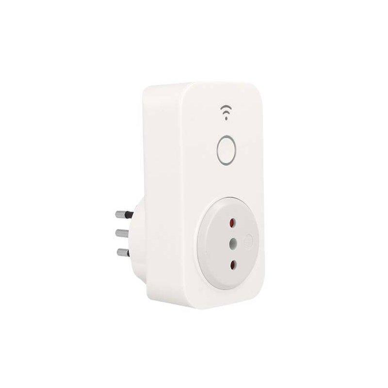 Smart Presa P10 Wi-Fi Intelligente Con Controllo Remoto Timer Temporizzatore APP Smartphone Android iOS Led SP2-CL Lavora Con Amazon Alexa Nessun Hub Richiesto