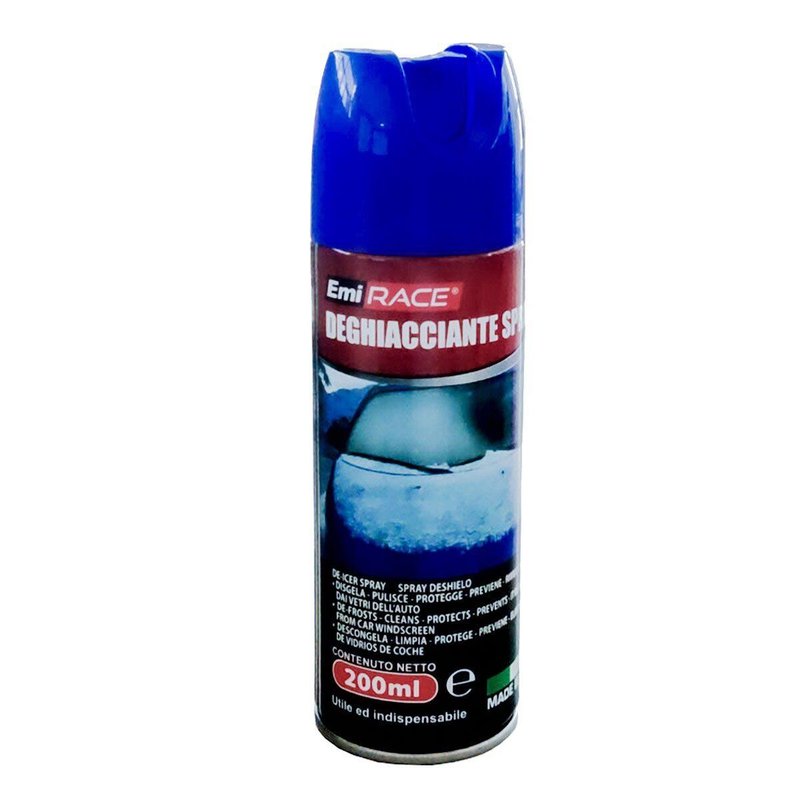 Spray Deghiacciante Istantaneo per Parabrezza Auto 200 ML Made In Italy