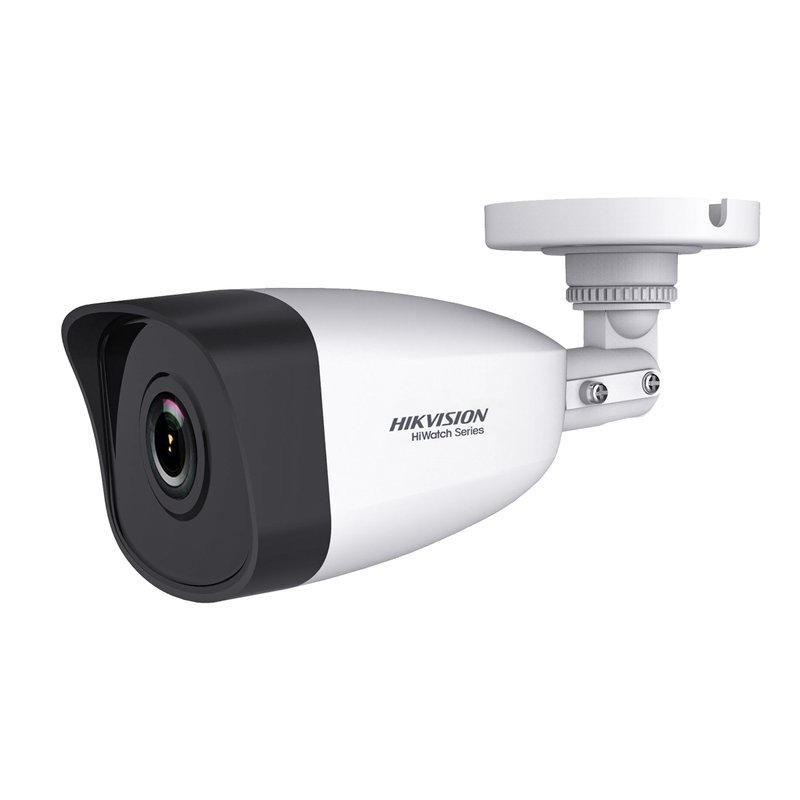 Telecamera IP Bullet 1080P 2MP Ottica Fissa 4mm H.265+ PoE OSD IP67 HiWatch HWI-B121H