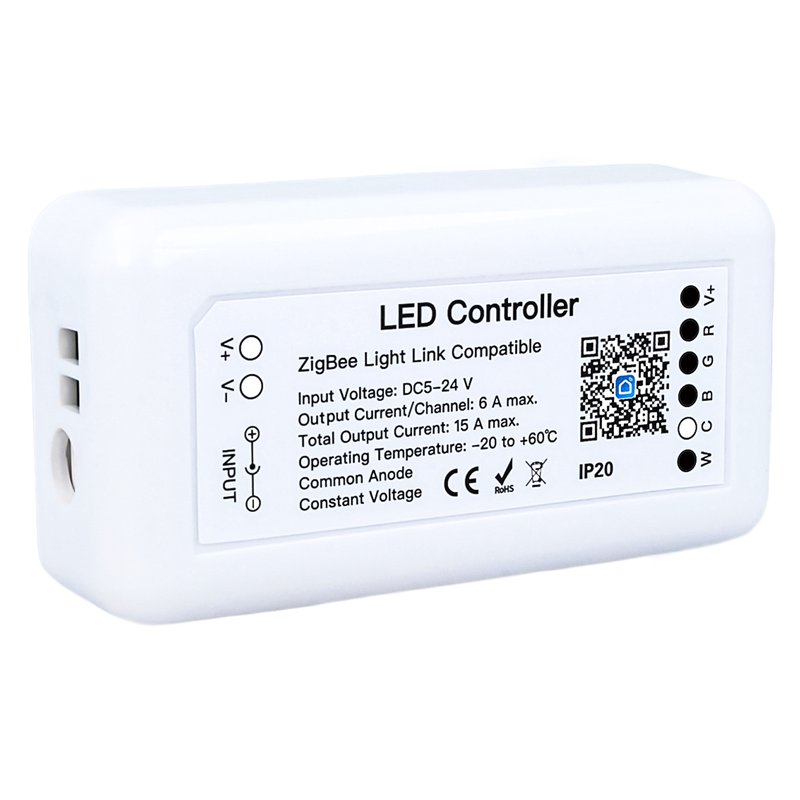 ZigBee Controller 12V 24V 4 Canali Per Striscia Led RGBW APP Tuya Compatibile Con Alexa Google Home