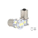 24V Lampada Led BA15S G18,5 R5W R10W Bianco Luci Posizione Camion Piedi Dritti 7 Smd 5050