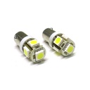 24V Lampada Led BA9S T4W 5 Smd 5050 Bianco Piedi Diritti Luci Led Camion