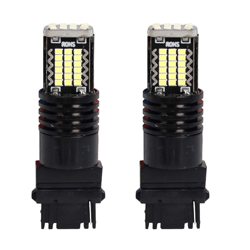 2 Pezzi LED 3157 T25 P27/W 54mm Lampada Auto Camion 12V 24V Canbus 48 SMD 2016 300lm 3.5W Mono Filamento Bianco 6500K