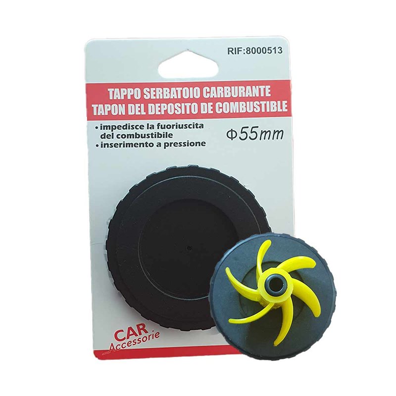 TAPPO SERBATOIO CARBURANTE Diametro 55mm Coperchio Universale Benzina