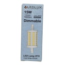 Lampada Led R7S 78mm 15W 1800lm Dimmerabile Bianco Freddo 6000K