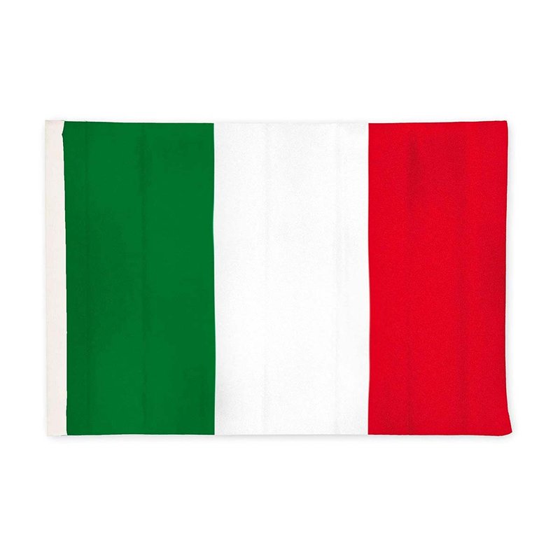 Bandiera Italiana Italia 145X90cm In Tessuto Poliestere Con Passante Per L'Asta