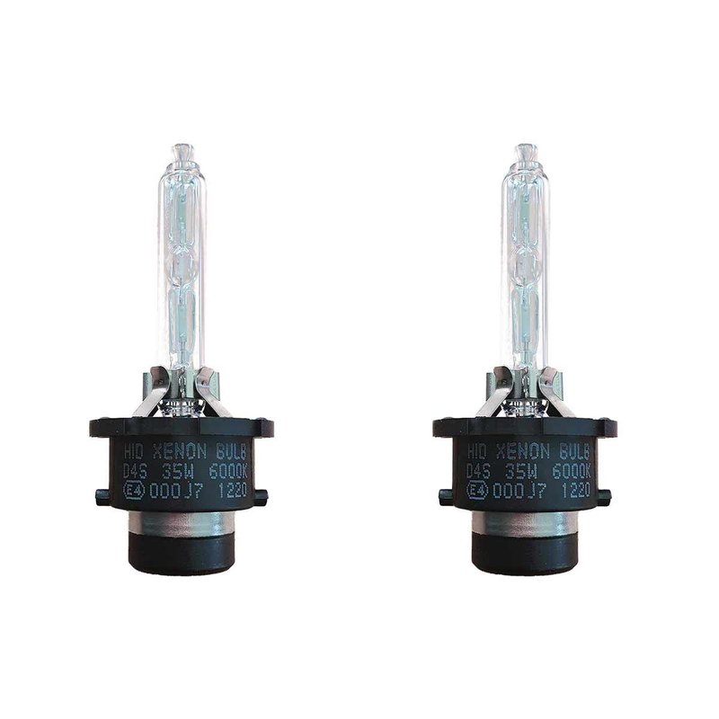 2 Pezzi Lampada HID Xenon D4S 6000K 42V 35W 3600 Lumen Ricambio Fari Compatibile