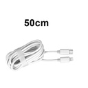 Cavo Type-C a Lightning Ricarica Veloce 3,5A fino 27W Bianco 50cm