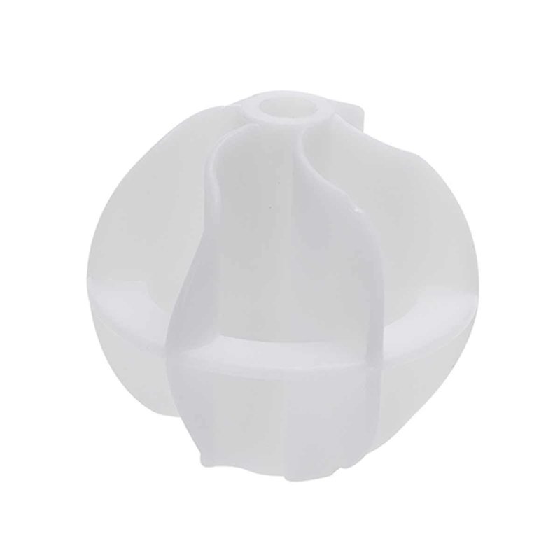 4 pcs Palla da Bucato Antipiega e Antigroviglio Asciugabiancheria Riutilizzabili 5,5*5,5cm Bianco