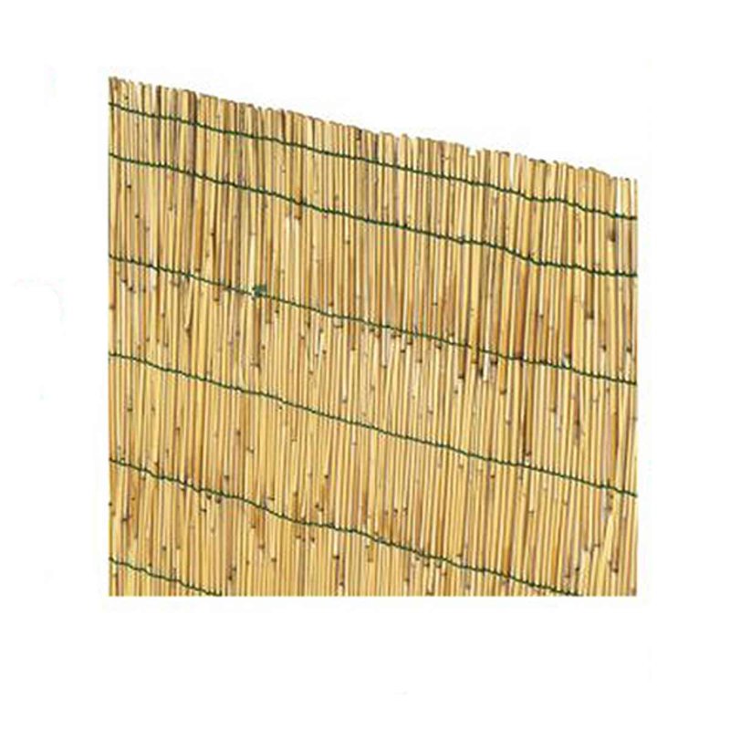 Arella Cina in Cannette di Bamboo Pelato Bambù per Recinzioni e Decorazioni 1x3m