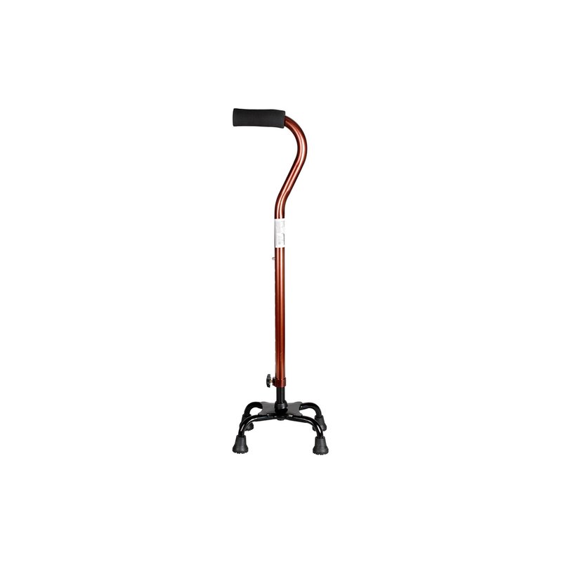 Bastone da Passeggio Telescopico Supporto per Anziani in Alluminio Resistente con Impugnatura Soffice 70-90cm