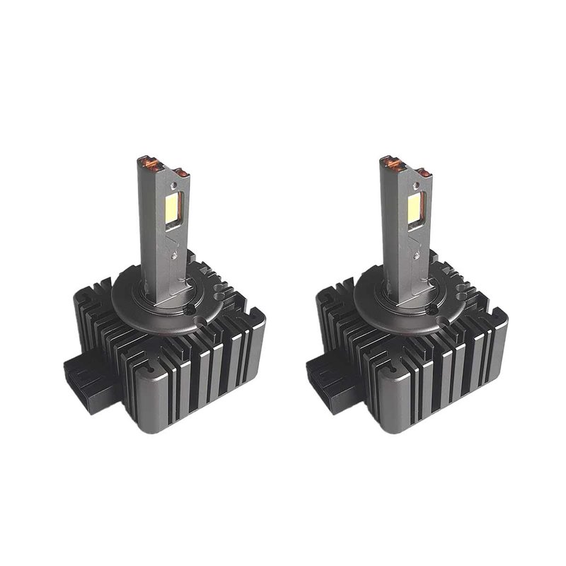 2 Pezzi Lampada Led D1S D1R 35W 12V 7000lm 6000K Plug Play Senza Modifica Piu Lumisoso Dello Xenon Originale