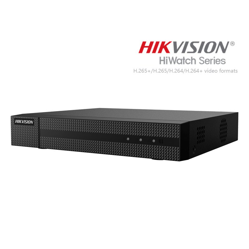 Videoregistratore NVR 4 Canali 4K HD 4CH@8Mpx Con Switch 4 Porte PoE H.265+ 40Mbps P2P ONVIF 1 SATA Interface 6TB HiWatch HWN-4104MH-4P