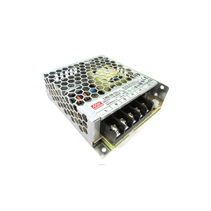 Alimentatore MeanWell CV 50W 4,2A LRS-50-12 Trasformatore Da AC 220V A DC 12V Per Strip Led