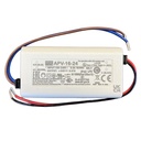 MeanWell APV-16-24 Alimentatore 16W 24V 0,67A IP30 Input 220V e 110V