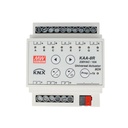 MeanWell KAA-8R Attuatore KNX Universale Relay On/Off 8 Canali 16A Konnex Con Guida DIN Binario Per Tapparelle Saracinesche