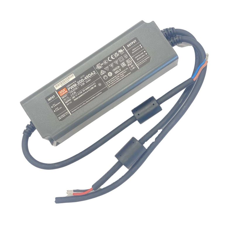 MeanWell PWM-200-48DA2 Alimentatore Led Dimmerabile DALI e DALI-2 200W 48V 4,17A IP67 Input 220V e 110V