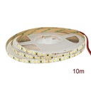 24V Bobina Led Da 10 Metri IP20 3000K 12W/M 1600 smd 2835 2000 LM/M Passo 8mm