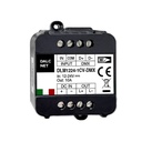 Dalcnet DLM1224-1CV-DMX Led Dimmer Bus DMX512 12V 24V 10A Pulsante N.O. 0/1-10V Potenziometro