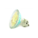 Lampada Faretto LED GU10 4W = 40W 220V Bianco Puro 60 SMD 3528