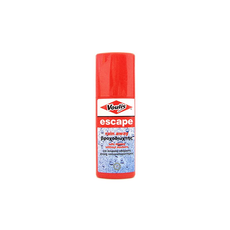 ABEL Auto Voulis Chemicals Anti Pioggia Escape Rain Away Rimuove Facilmente La Pioggia Dal Parabrezza 100ml