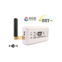 WiFi Mini Centralina Led CCT Dimmer RGB Controller Domotica Con Iphone iOS Smartphone Android 12V 24V 3X4A