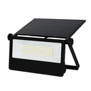 Lampada Faro Led Slim Con Pannello Solare Monocrystalline 20W 1800LM 4000K IP65 Sensore Movimento Microonde