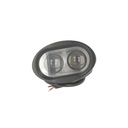 Lampada Faretto Fanale Led Per Carrello Elevatore Muletto Luce Blu 9V-60V 20W Avvertimento Visiva Segnalazione