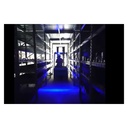 Lampada Fanale Faro Led Lineare Per Carrello Elevatore Muletto Luce Blue 12V-80V 30W Segnaletica Sicurezza