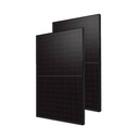 Set Pannelli Solare Fotovoltaico Monocristallino, 3.6KW 9 Moduli 400W Nero 1722X1134X30mm