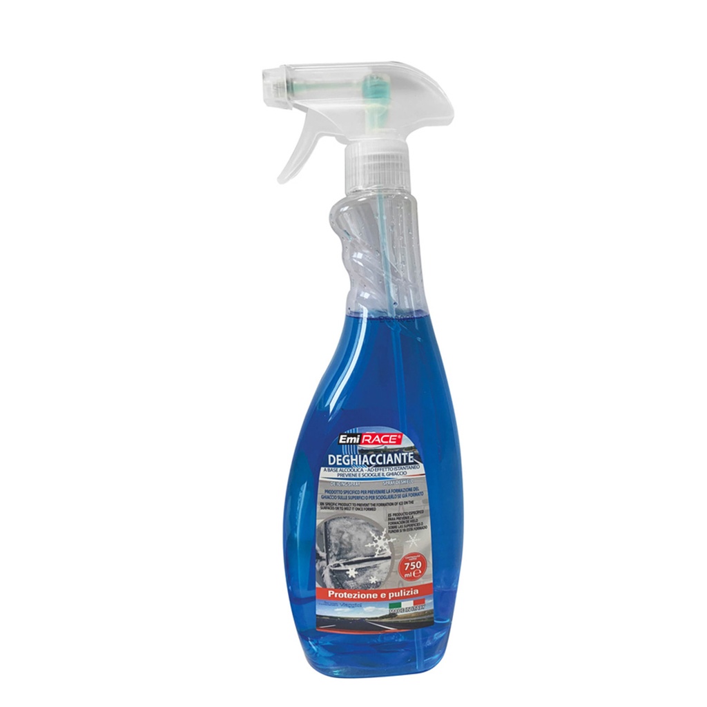 Deghiacciante 750ml Spray Antigelo Sbrinante per Parabrezza Made In Italy