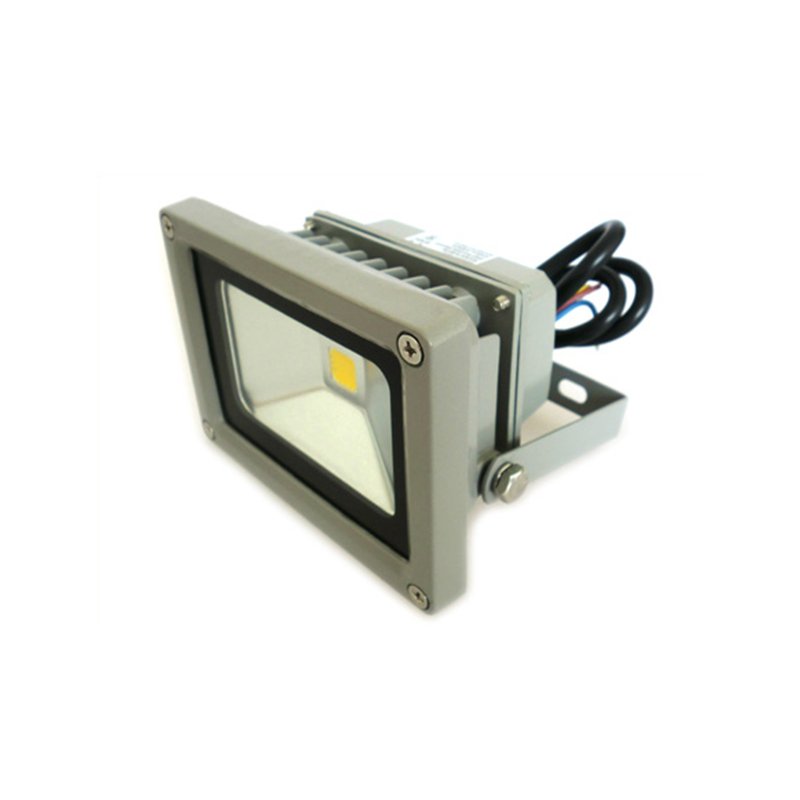 Faro Proiettore A Led Esterno IP65 220V 10W = 100W Bianco Puro 5600K