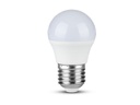 Lampada A Led E27 G45 5,5W Freddo 6400K Forma Sfera Bulbo Palla 240 Gradi 220V Chip Samsung SKU-176