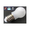 Lampada Led Sfera E27 8W=85W Antiurto Raffreddamento A Liquido Bianco Caldo 3000K Impermeabile