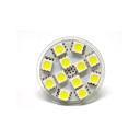 Lampada LED MR11 GU4 12 SMD 5050 2W Bianco Freddo 12V DC Per Lampadario