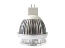 Lampada Faretto LED Dicroica MR16 GU5.3 COB 5W Bianco Freddo 12V Con Lente Fisheye