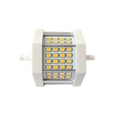 Lampada Led R7S Lineare 78mm 8W=80W 32 Smd 2835 Bianco Caldo