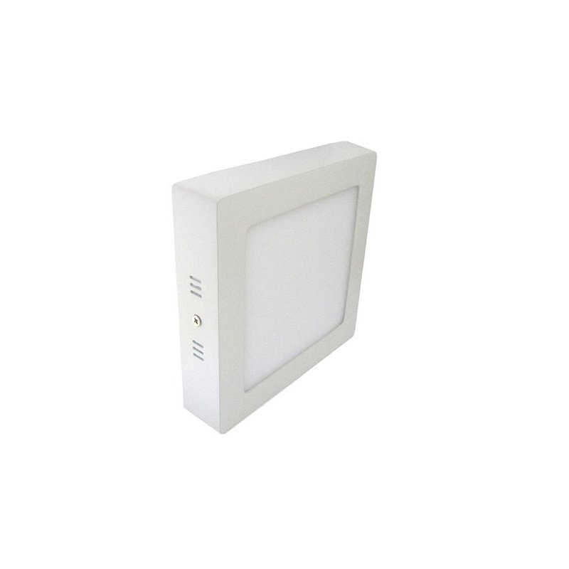 Plafoniera Faretto Led Da Soffitto Muro Parete Quadrata 12W Bianco Freddo 170x170mm