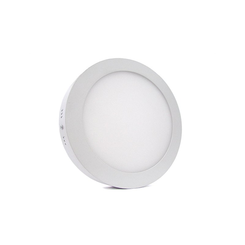 Plafoniera Faretto Led Da Soffitto Muro Parete Rotonda 18W Bianco Caldo Diametro 225mm