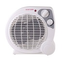 Termoventilatore AC220-240V in Plastica Rame e Alluminio Aria Calda 750/1500W Protezione dal Surriscaldamento Compatta e Potente 22x21x11cm