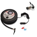 Mini Compressore Portatile per Auto Gonfia Pneumatici Auto Portatile 12V Professionale Manometro Analogico