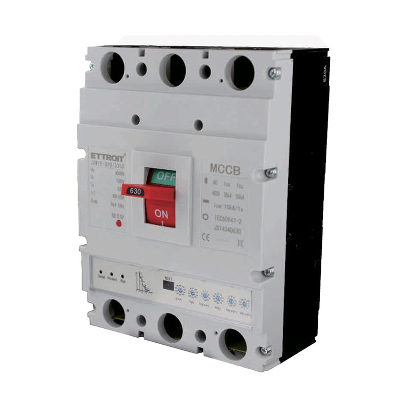 ETTROIT MCCB Interruttori Scatolati Magnetotermici Regolabile  3P  25kA  Regolabile 250A-630A 630A AC 400V IP20 IEC60947-2