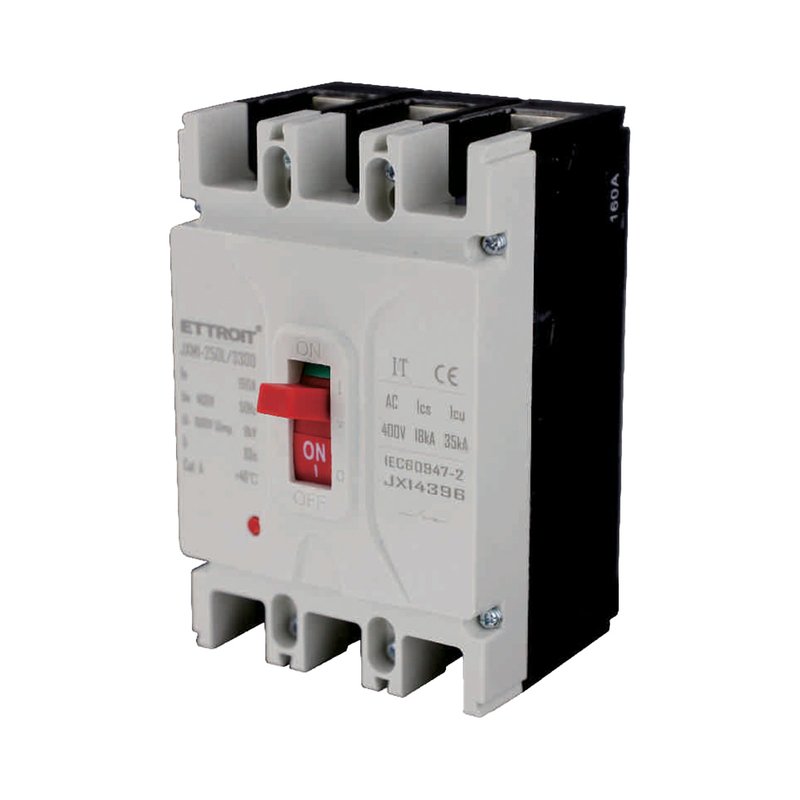 ETTROIT MCCB Interruttori Scatolati Magnetotermici  3P  22kA   160A AC 400V IP20 IEC60947-2