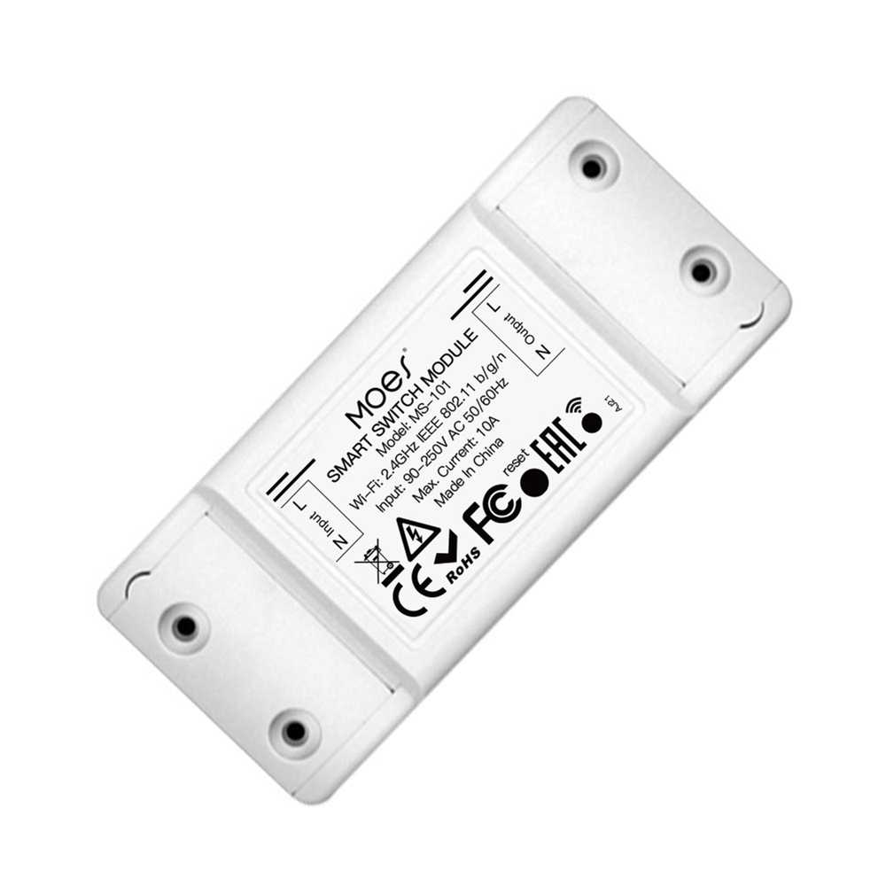 MeanWell Interruttore WIFI 10A WIFI 2.4G TUYA, Smart Life 10A AC 90-250V 50/60HZ 2200W