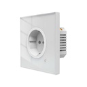 MeanWell Presa Schuko Da Muro ZigBee Protocollo ZigBee 3.0 TUYA, Smart Life 16A AC 90-250V 50/60HZ