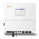 Inverter Fotovoltaico Alta Tensione Solis Trifase Ibrido On-Grid/Off-Grid 12kW, Quadruplo MPPT, CEI 0-21, Schermo LCD, Meter e TA Inclusi, Garanzia 10 Anni IP66 SKU-12225