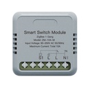 MeanWell Mini Interruttore ZigBee 3.0, 2 Canali 10A TUYA, Smart Life 10A AC 90-250V 50/60HZ 2200W 40X40X18mm IP20