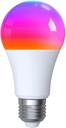 Lampada Led Matter E27 RGB+CW Matter WIFI 2.4G TUYA, Smart Life,Apple Home, Google Home, Alexa, Samsung SmartThings AC 90-250V 50/60HZ 9W 60X117mm IP20 CE MU12709